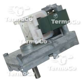 Motoriduttore per stufe a pellet 1,3 RPM albero 9,5 mm