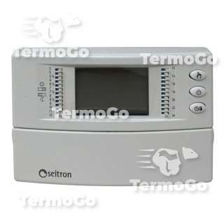 Cronotermostato digitale giornaliero a batterie Seitron Freetime Plus TCD01B